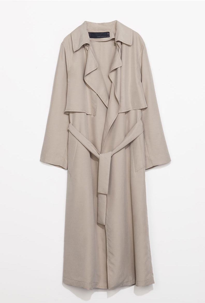 Silk Trench Coat | WardrobeMag.com